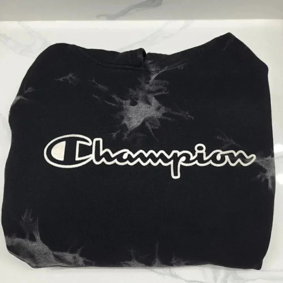 Champion Hoodie with Rose Gold Letters - Picture 2 of 11